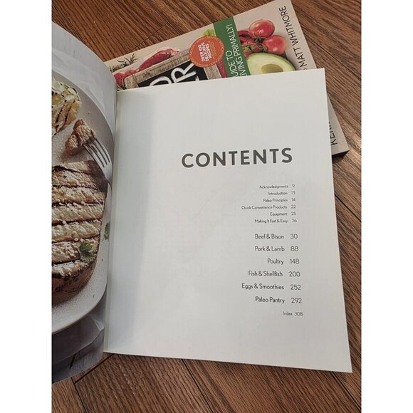 Lot of 2 Paleo Diet Books The Paleo Primer, Real Paleo Fast & Easy Paperback - Picture 4 of 7
